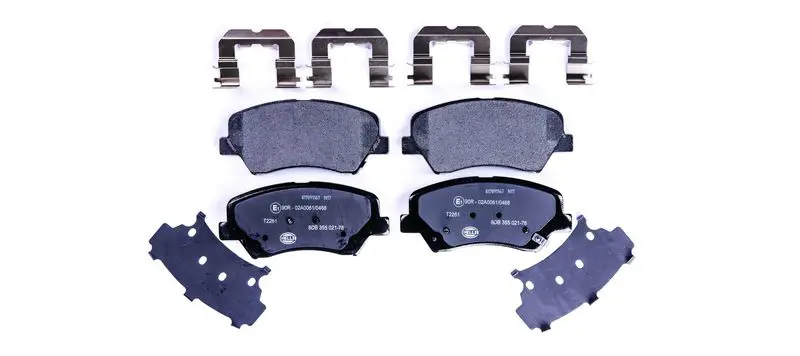 HELLA 8DB355021781 Комплект тормозных колодок