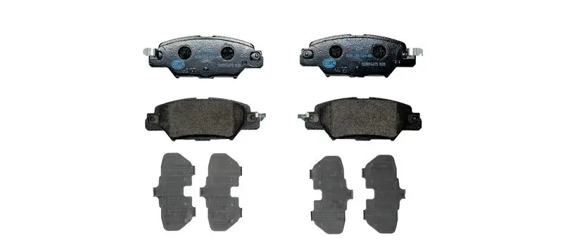8DB 355 025-461 Комплект тормозных колодок,