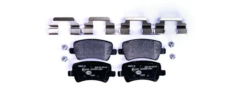 8DB 355 025-401 Комплект тормозных колодок,