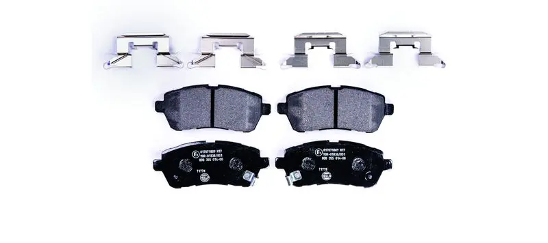 HELLA 8DB355014001 Комплект тормозных колодок