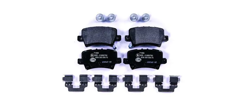 HELLA 8DB355006751 Комплект тормозных колодок