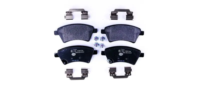 HELLA 8DB355012511 Комплект тормозных колодок