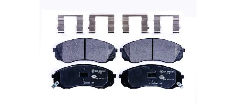 HELLA 8DB355013541 Комплект тормозных колодок