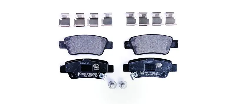 HELLA 8DB355013591 Комплект тормозных колодок