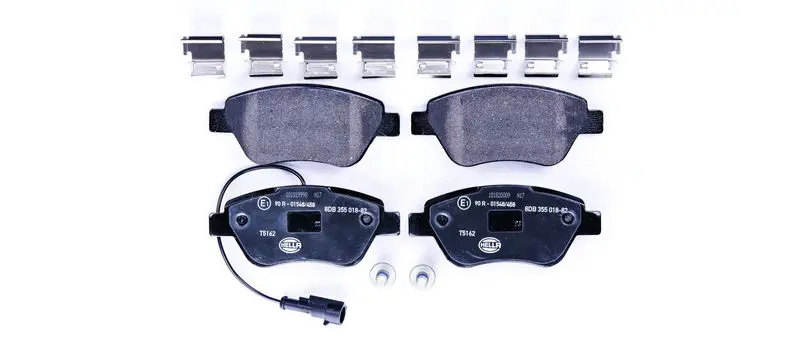 HELLA 8DB355018821 Комплект тормозных колодок