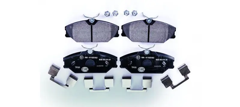 HELLA 8DB355019391 Комплект тормозных колодок