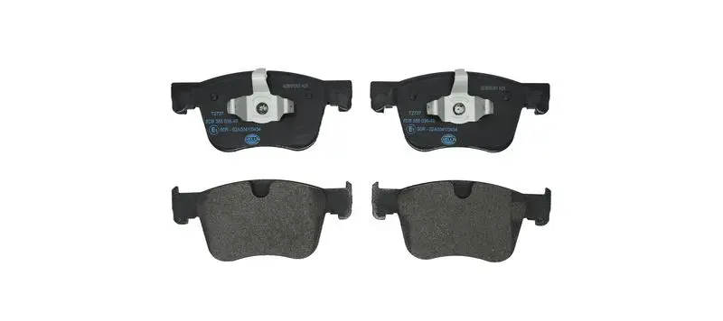 HELLA 8DB355036491 Комплект тормозных колодок,