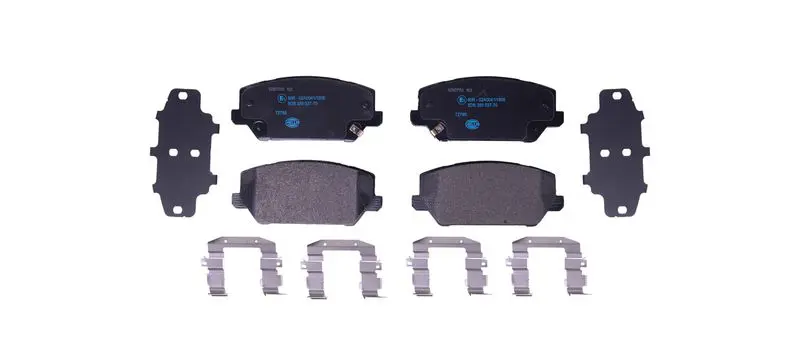 HELLA 8DB355037701 Комплект тормозных колодок,