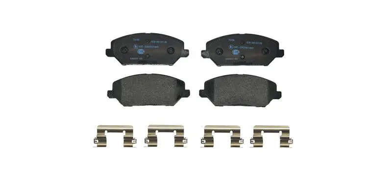 HELLA 8DB355037881 Комплект тормозных колодок,