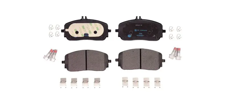 HELLA 8DB355039011 Комплект тормозных колодок,