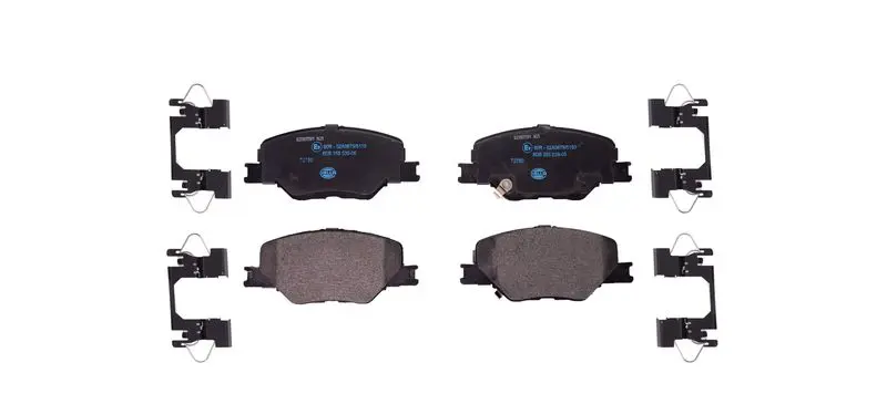 8DB 355 039-061 Комплект тормозных колодок,