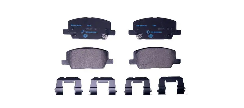 8DB 355 040-001 Комплект тормозных колодок,