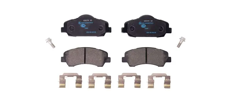 8DB 355 040-561 Комплект тормозных колодок,