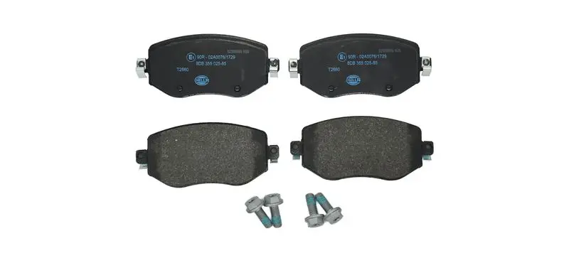 8DB 355 025-851 Комплект тормозных колодок,