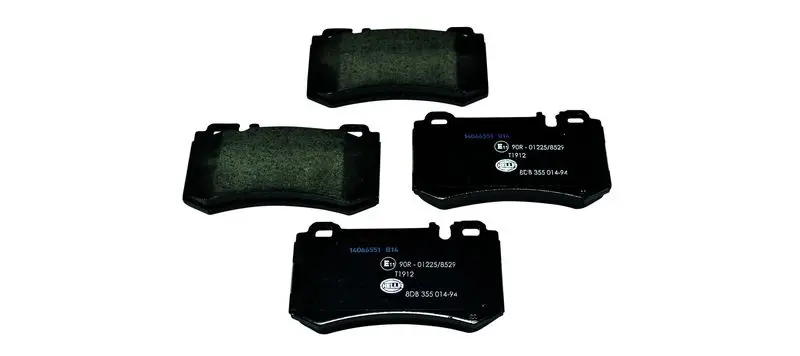 HELLA 8DB355014941 Комплект тормозных колодок