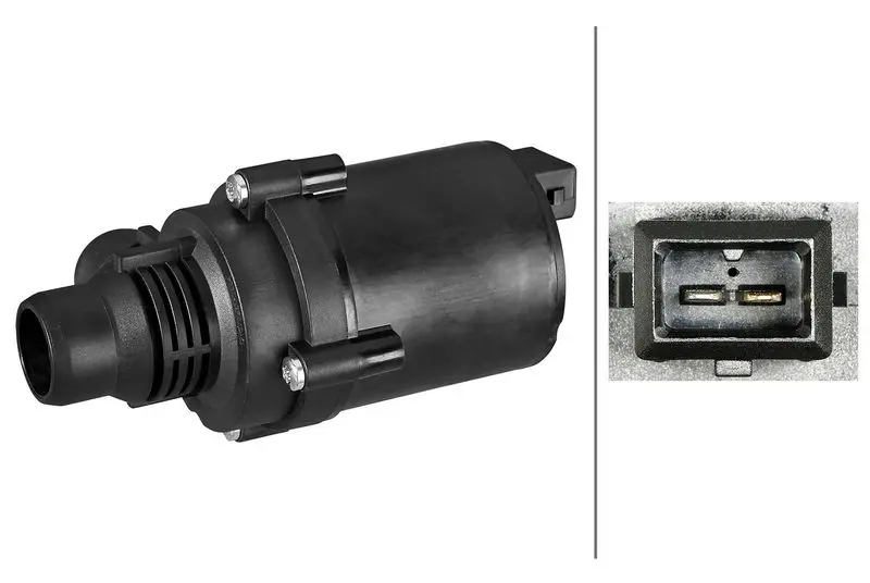 HELLA 8TW358304651 Дополнительный водяной насос