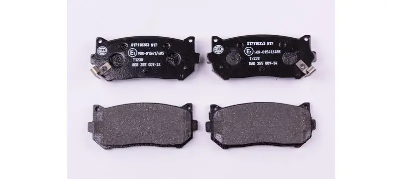 HELLA 8DB355009341 колодки тормозные дисковые KIA