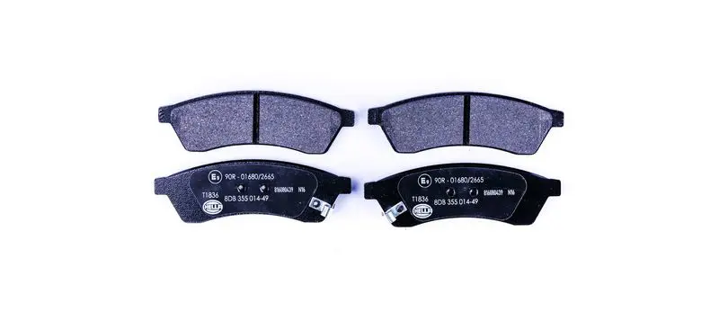 HELLA 8DB355014491 Комплект тормозных колодок
