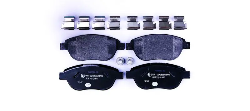 HELLA 8DB355018871 Комплект тормозных колодок