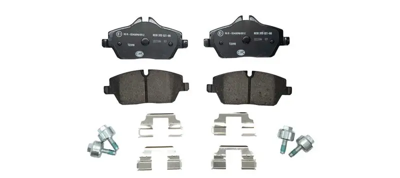 8DB 355 021-881 Комплект тормозных колодок,