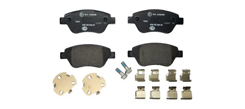8DB 355 025-301 Комплект тормозных колодок,