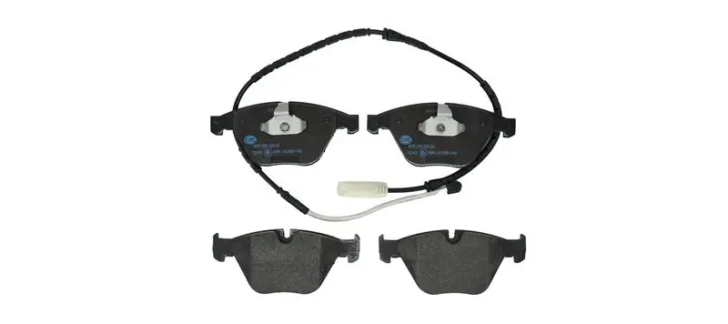 8DB 355 039-241 Комплект тормозных колодок,