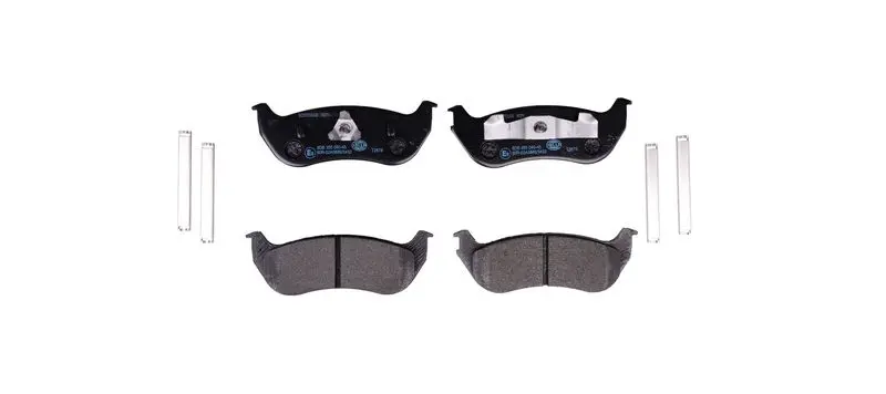 8DB 355 040-451 Комплект тормозных колодок,