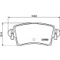 8DB355009421 Комплект тормозных колодок