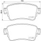 8DB355037681 Комплект тормозных колодок,
