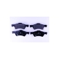 8DB355010061 HELLA Комплект тормозных колодок