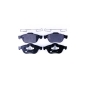 8DB355013241 HELLA Комплект тормозных колодок