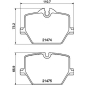 8DB355040601 Комплект тормозных колодок,