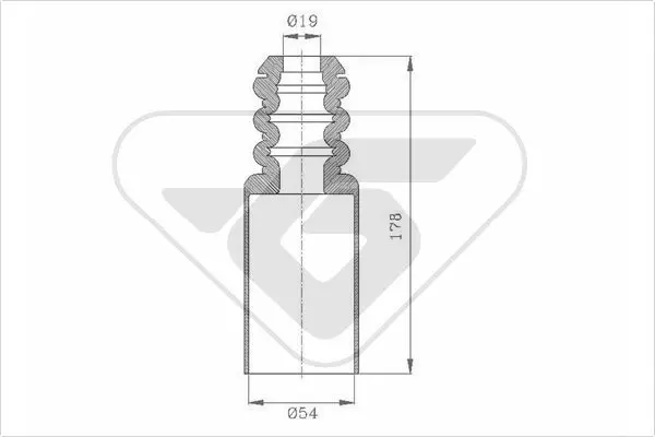 HUTCHINSON KP085 GLUEHKERZE