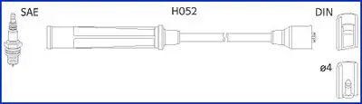 HITACHI 134576 Комплект электропроводки