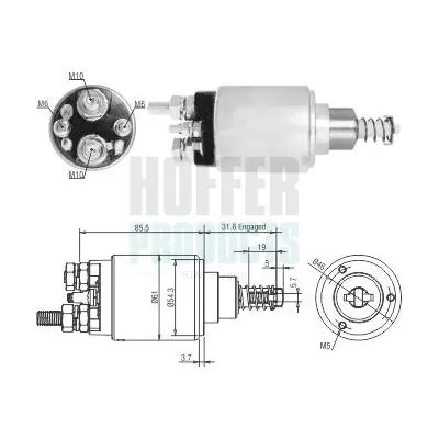 46275 Solenoid Switch, starter