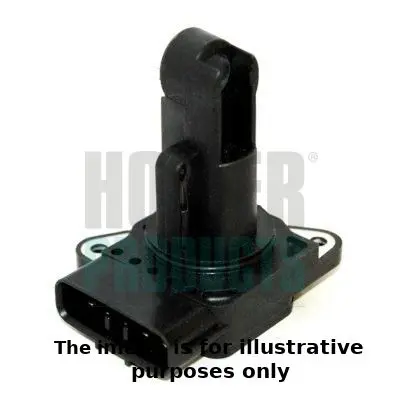 HOFFER 7516074E Датчик потока воздуха