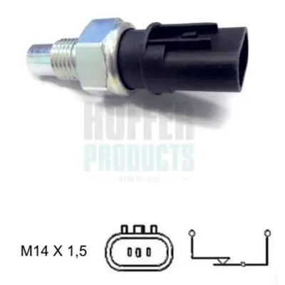 Hoffer 3600018 Switch, reverse light