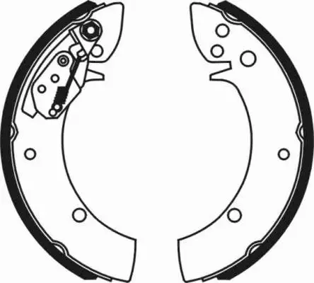 C00015ABE Комплект тормозных колодок
