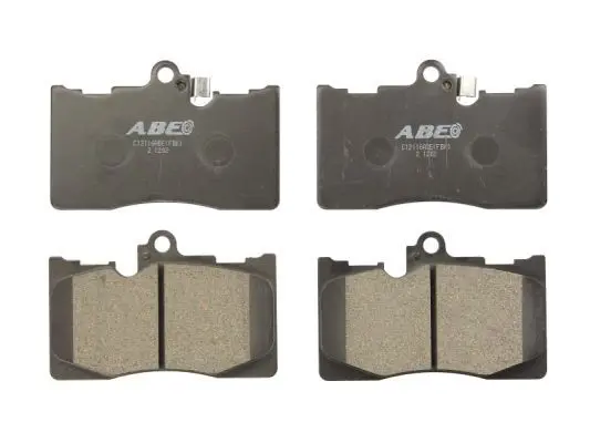 ABE C12116ABE Комплект тормозных колодок
