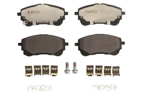 ABE C12141ABE Комплект тормозных колодок,