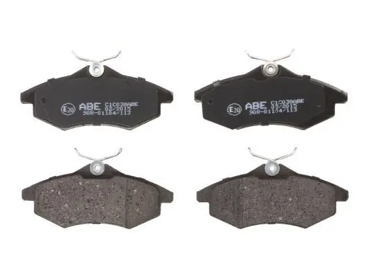 ABE C1C038ABE Комплект тормозных колодок