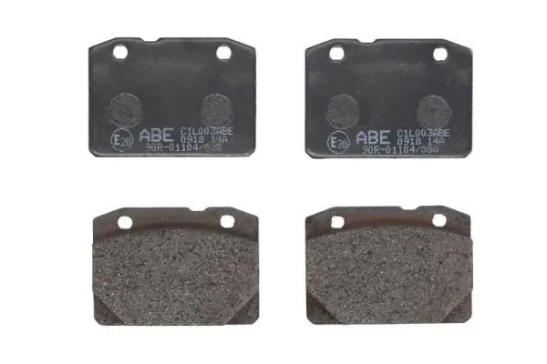 ABE C1L003ABE Комплект тормозных колодок