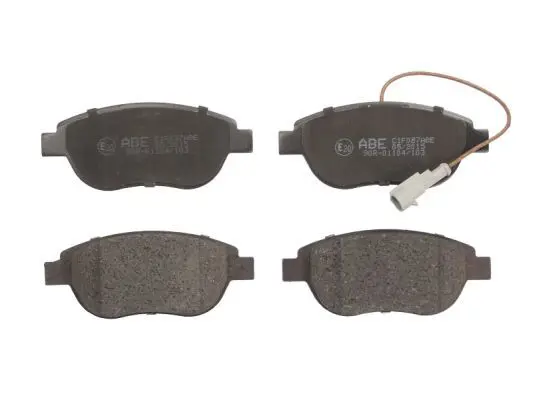 ABE C1F037ABE Комплект тормозных колодок