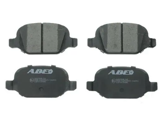 ABE C2F015ABE Комплект тормозных колодок