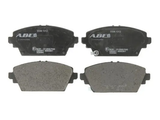 ABE C14042ABE Комплект тормозных колодок