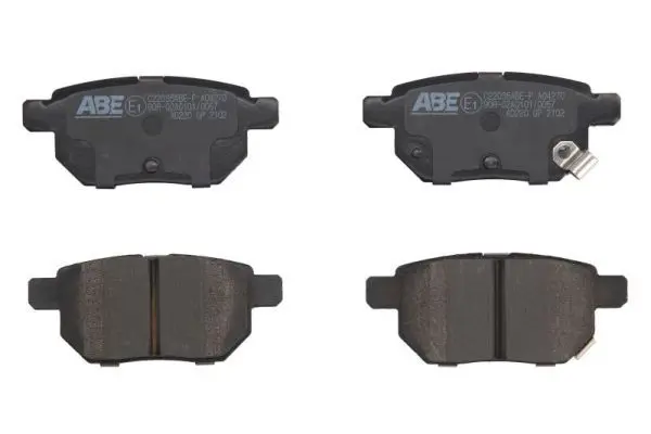 ABE C22035ABEP Комплект тормозных колодок,