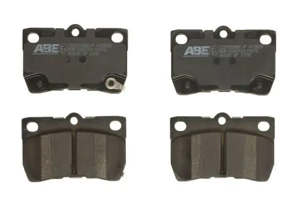 ABE C22033ABEP Комплект тормозных колодок,