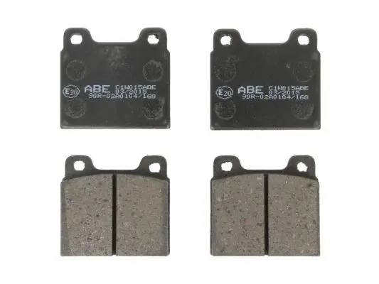 ABE C1W015ABE Комплект тормозных колодок