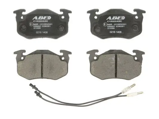 ABE C1R002ABE Комплект тормозных колодок