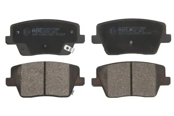 ABE C20517ABE Комплект тормозных колодок,